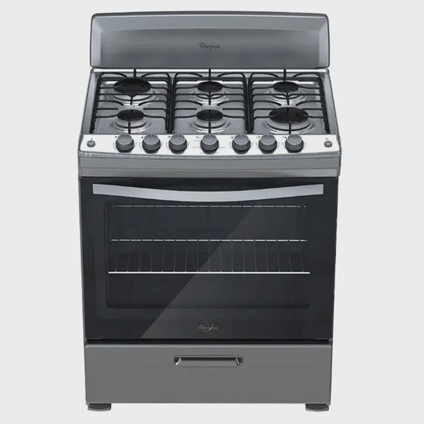 STOVE 6 BURNER WHIRLPOOL LWF5150D 30"