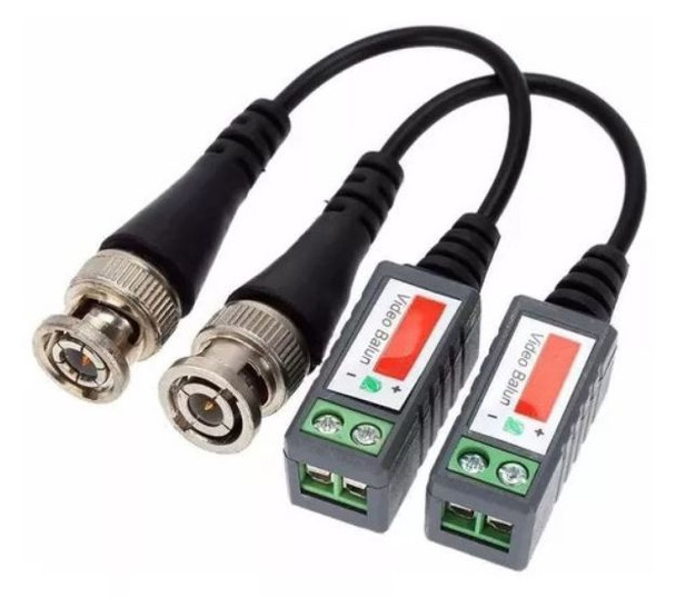 PLUG BNC MALE WITH CABLE CONNECTOR CC-VB2000CB VIDEO BALUN VIA UTP CAT5/6 2PCS PACK ADAPTOR NA NIPPON AMERICA
