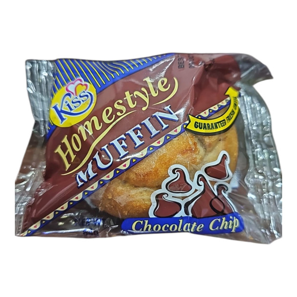 KISS HOMESTYLE MUFFIN CHOCOLATE CHIP 64G KISS HOMESTYLE MUFFIN CHOCOLATE CHIP 64G