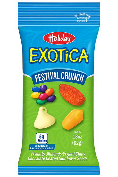 HOLIDAY EXOTICA FESTIVAL CRUNCH 52G