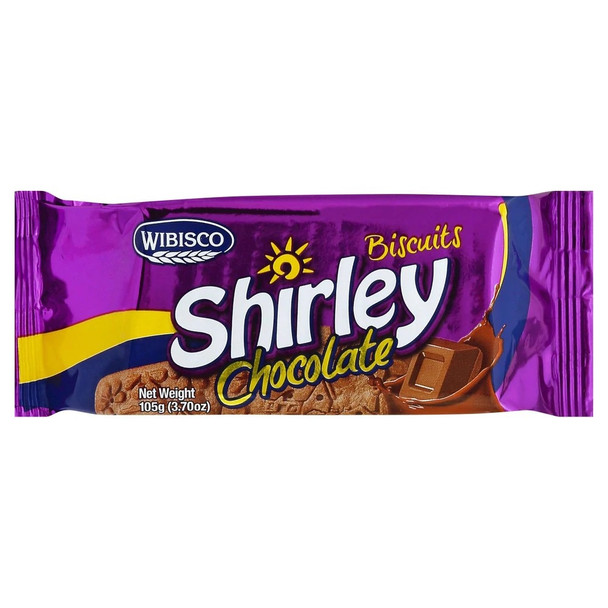 WIBISCO SHIRLEY CHOCOLATE BISCUITS 105G