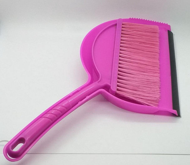 DUST PAN & BRUSH JR-933 / Pink / Pink / Pink