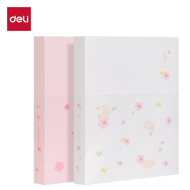 STATIONERY DISPLAY BOOKLET DELI 72734 A4 SOLD EACH