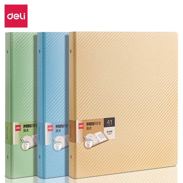 STATIONERY DISPLAY BOOKLET DELI PQ604 SOLD EACH