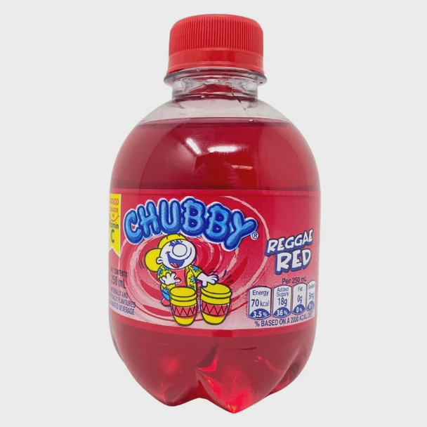 CHUBBY REGGAE RED SODA 250ML