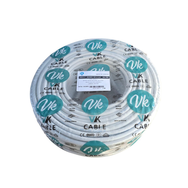 CABLE 1.5MM 3C ROUND FLEX TURKEY VK HESS ROLL