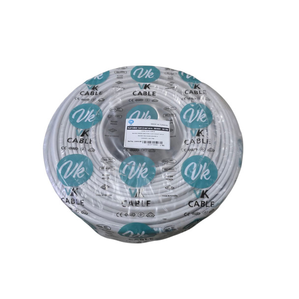 CABLE 4MM 3C FLAT W/EARTH HESS/VK/SENA YARD
