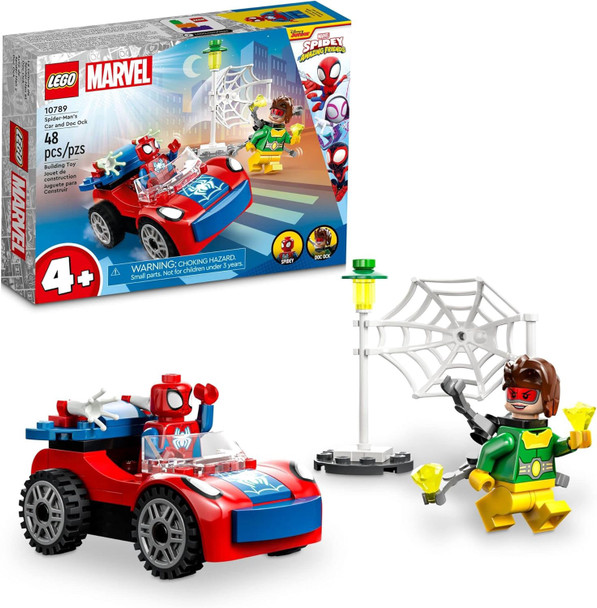 Toy LEGO Marvel Spider-Man's Car and Doc Ock 10789 48pcs