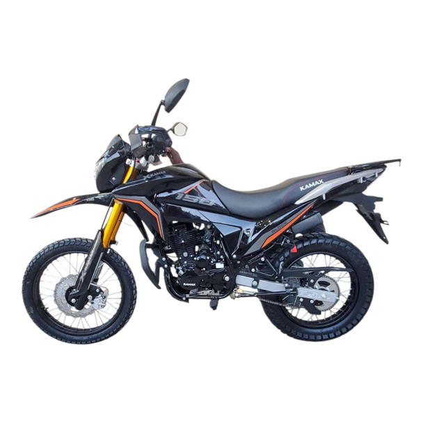 MOTORCYCLE KAMAX GLOCK 150CC BLACK