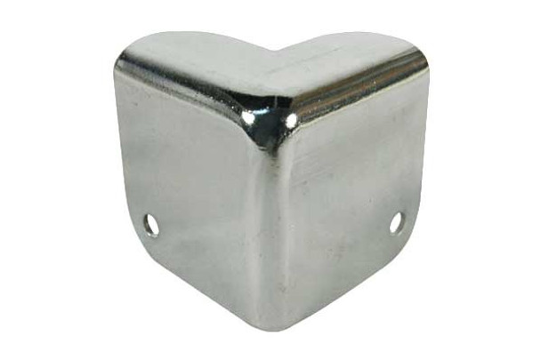 SPEAKER BOX CORNER METAL HA-48 NICKEL 1.5" X 1.5" NIPPON AMERICA