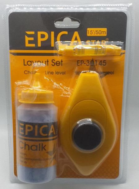 CHALK LINE EPICASTAR W/CHALK 50M REEL EP-30145