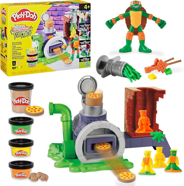Toy Play-Doh Teenage Mutant Ninja Turtles Pizza Playset