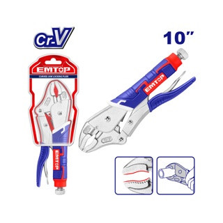 PLIERS MOLE GRIP 10" EMTOP ELPRCJ1012