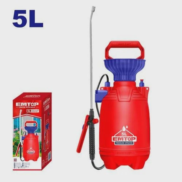 SPRAY CAN EMTOP ESPP30502 5L PRESSURE SPRAYER