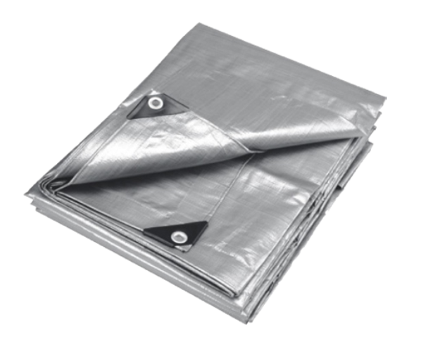 TARPAULIN SILVER 8'X10' CLIFFSIDE GLS-TP130-2430
