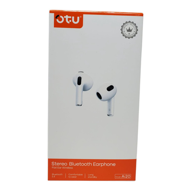 HEADPHONES WIRELESS EARPHONE OTU AI-20 STEREO BLUETOOTH EARBUDS