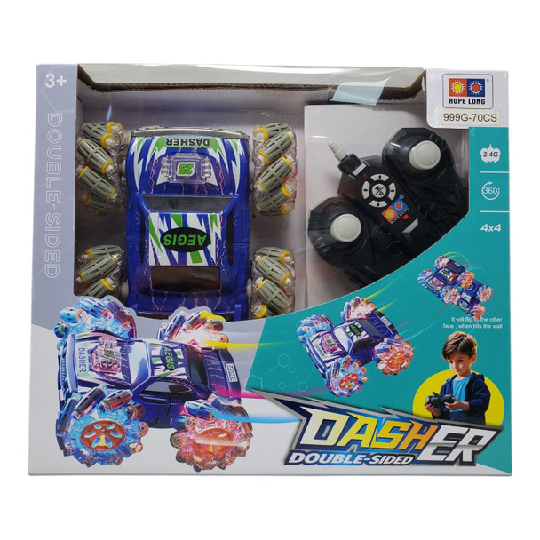 TOY CAR RACING REMOTE CONTROL DASHER DOUBLE SIDED 2025-033