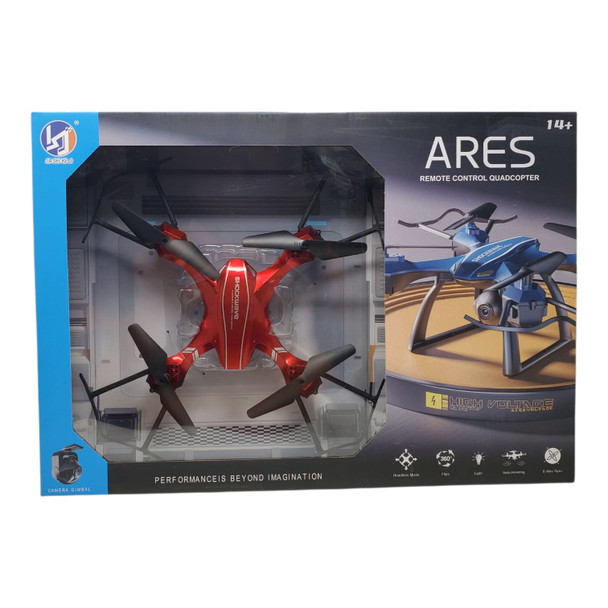 TOY DRONE ARES REMOTE CONTROL QUADCOPTER 2025-153