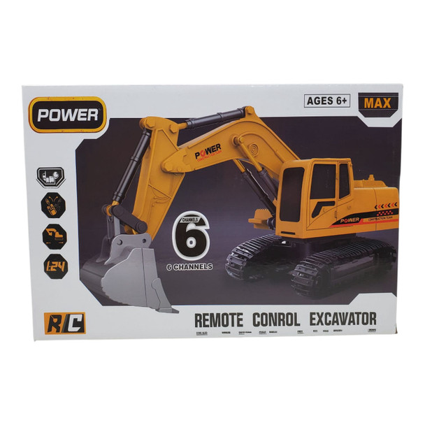 TOY REMOTE CONTROL EXCAVATOR 2025-245