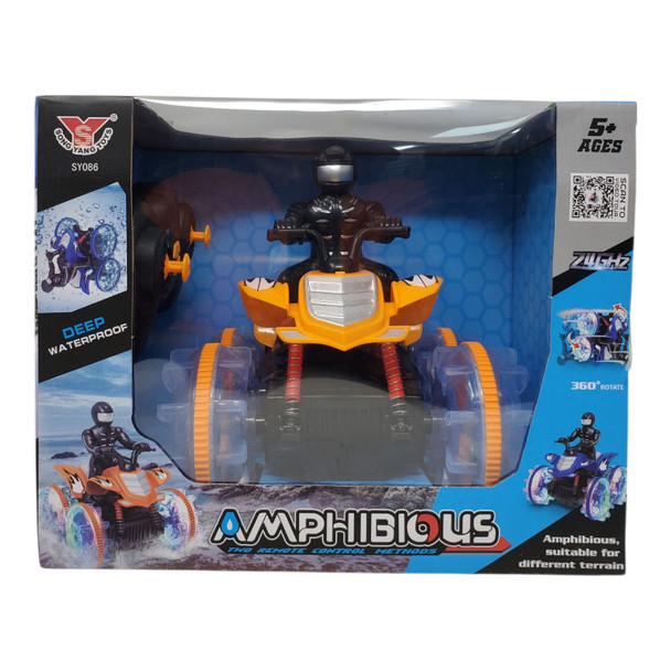 TOY STUNT VEHICLE AMPHIBIOUS WATERPROOF REMOTE CONTROL 2025-316