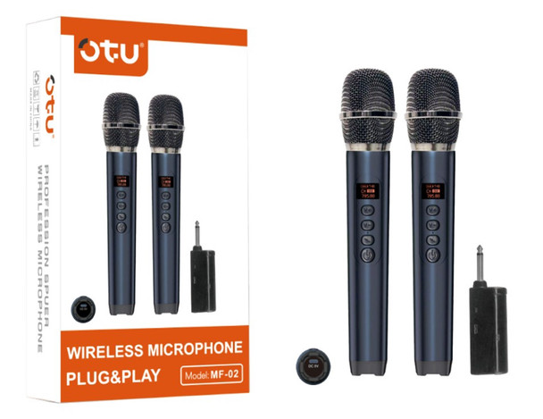MICROPHONE WIRELESS OTU PLUG AND PLAY MF-02
