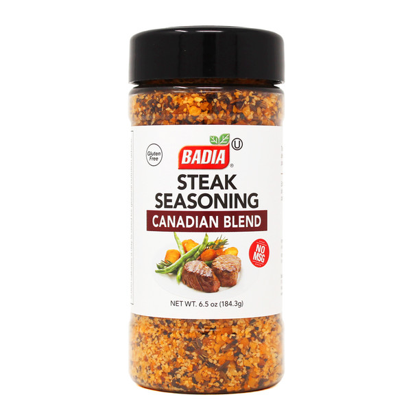 BADIA STEAK SEASONING CANADIAN BLEND 6.5oz 184.3g