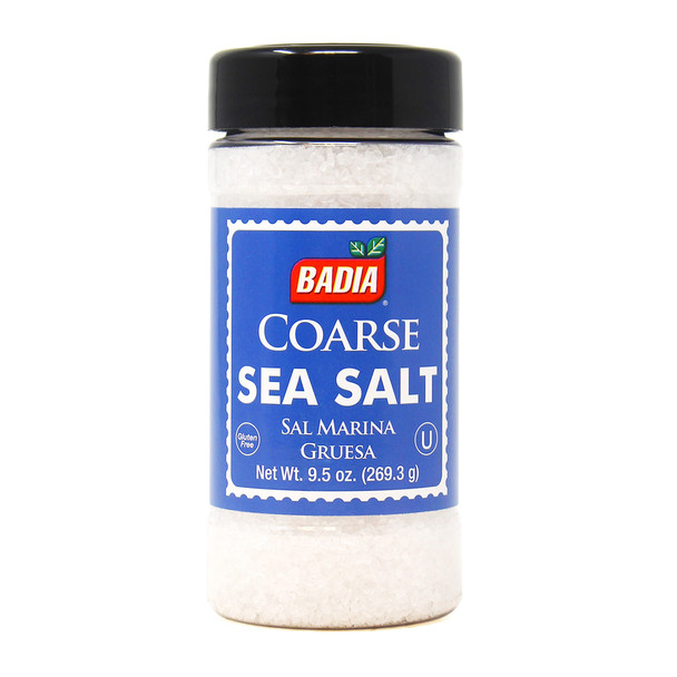 BADIA COARSE SEA SALT 9.5oz 269.3g