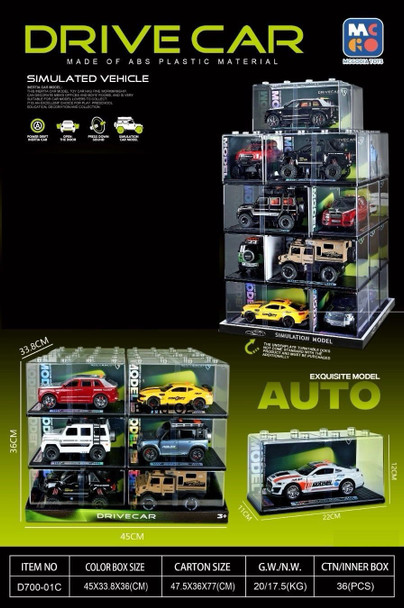 TOY CAR MODEL DRIVE CAR D700-01C