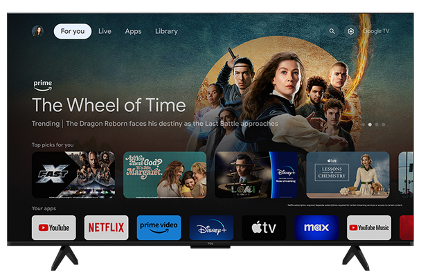 TELEVISION TCL 50" 50S551G GOOGLE TV 4K SMART LED