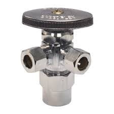 ANGLE VALVE EASTMAN 3 WAY 1/2" X 1/2" X 1/2" 3000