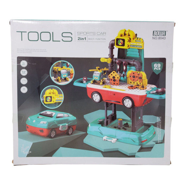 TOY 2 IN 1 MULTIFUNCTIONAL CAR TOOLS GP 8043