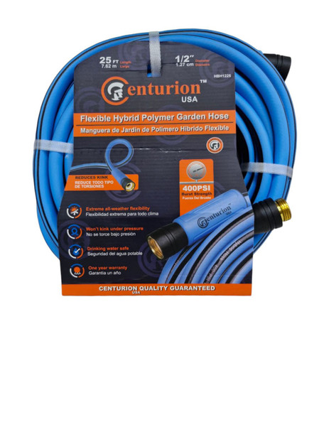HOSE 1/2" X 25' CENTURION FLEXIBLE HYBRID POLYMER HBH1225