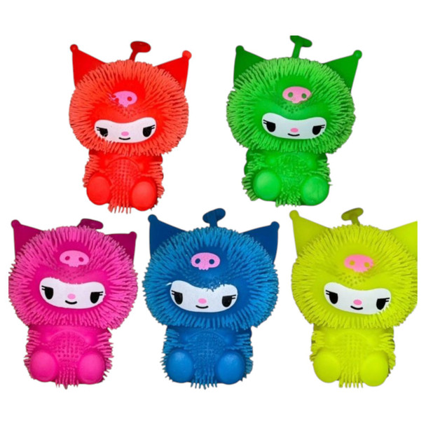 TOY DECOMPRESS PUFFER BALL FLASHING YLQ-3695-Y46 SOLD EACH