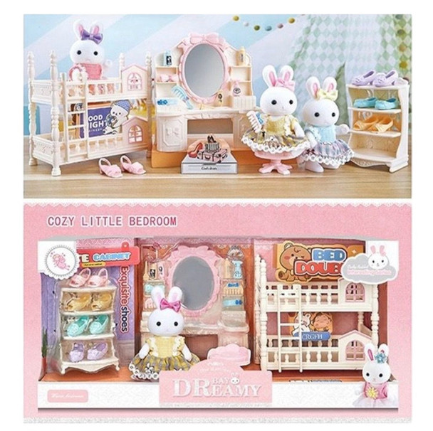 TOY COZY LITTLE BEDROOM PLAYSET BAY DREAMY  I1760977