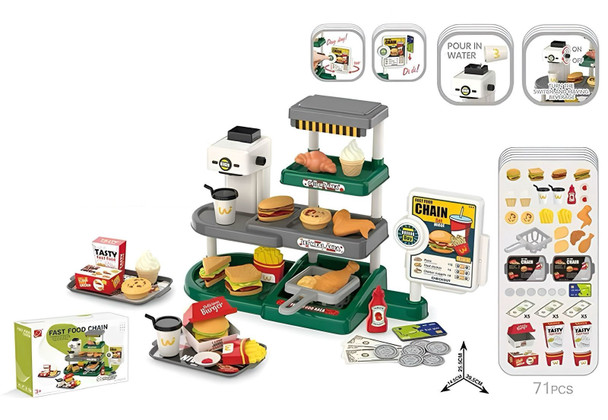 TOY FAST FOOD CHAIN I1802210