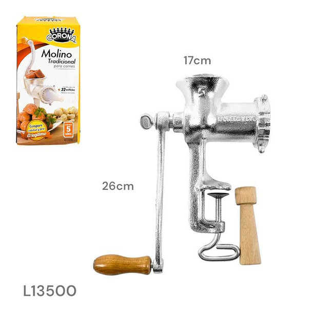 MILL CORONA L13500 MEAT MINCER MOLINO TRADICIONAL