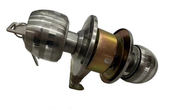 LOCK BOHWJ ENTRY KNOB STAINLESS STEEL