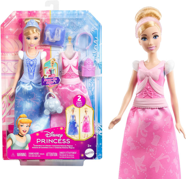 Toy Doll Disney Princess Cinderella with Accessories