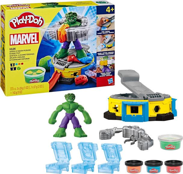 Toy Play-Doh Marvel Hulk Smash & Squish Playset