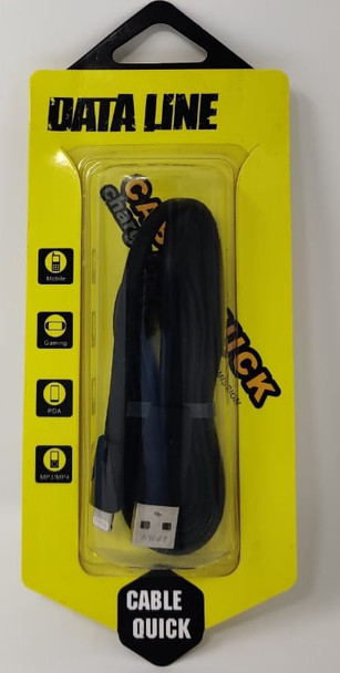 USB CABLE LIGHTING IPHONE DATA LINE RUBBER QUICK SUPER SPEED