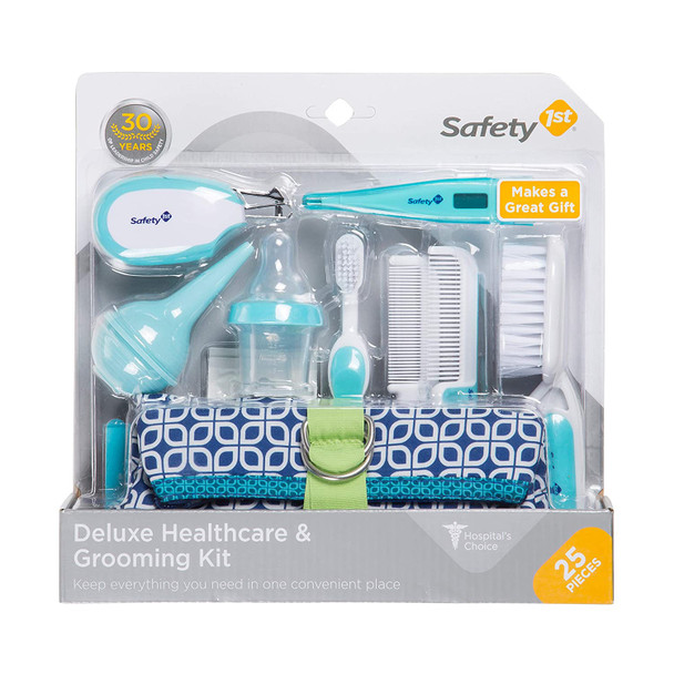 Baby Safety 1st Deluxe 25-Piece Baby Healthcare and Grooming Kit IH324 (Arctic Blue)