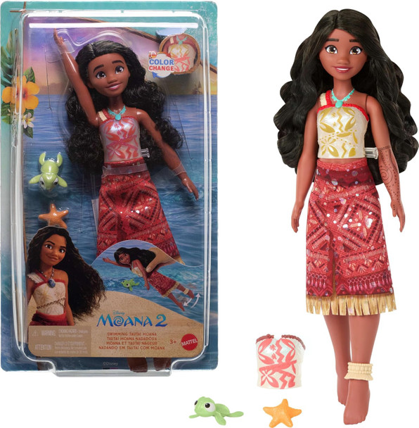 Toy Disney Moana 2 Swimming Tautai Moana