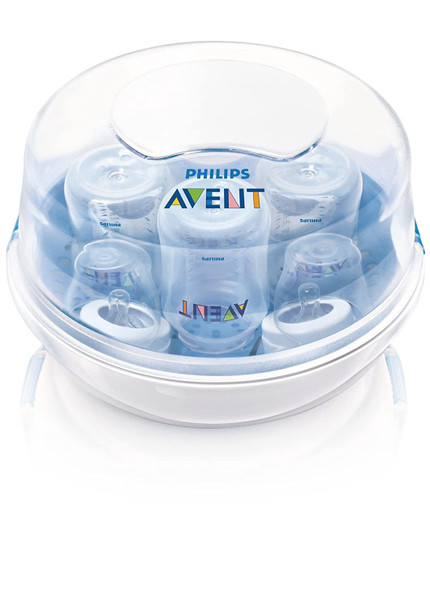 Baby Philips Avent Microwave Steam Sterilizer for Baby Bottles, Pacifiers, Cups and More SCF281/05