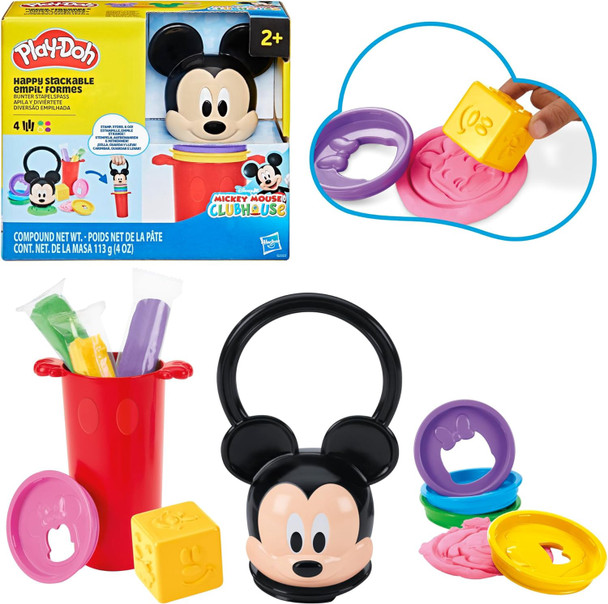 Toy Play-Doh Disney Junior Mickey Mouse Clubhouse, Happy Stackable
