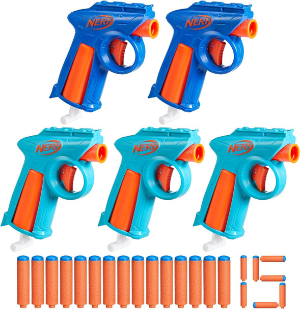 Toy Nerf N Series 5 Pack Flex Blasters