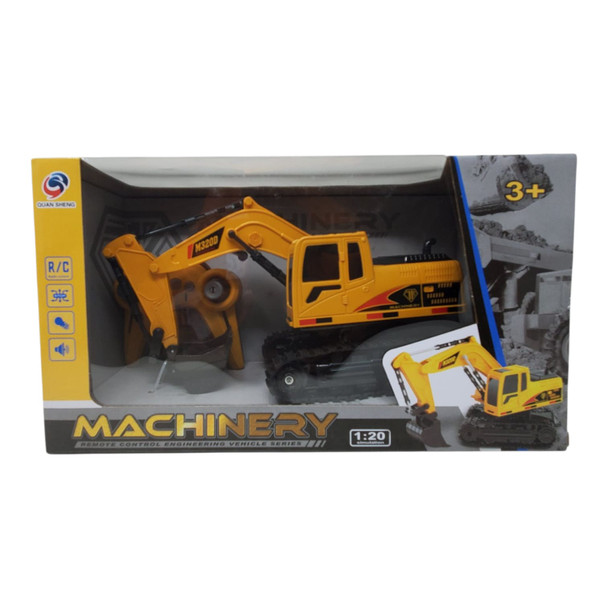 TOY REMOTE CONTROL EXCAVATOR QS3008