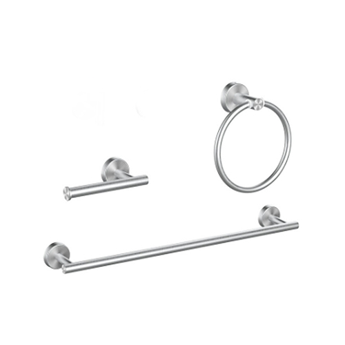 BATHROOM ACCESSORIES SET 3PCS CHROME KIOTTO GNW-PC001CP