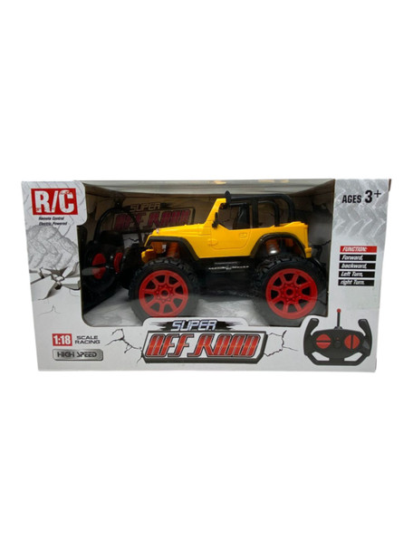 TOY SUPER OFF-ROAD REMOTE-CONTROL CAR 666-6