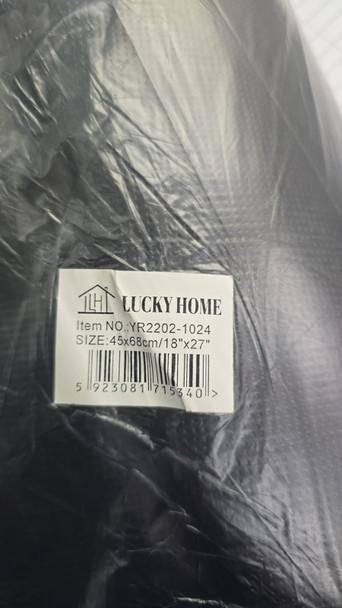 PLASTIC BAG BLACK 45CMX68CM 18"X27" YR2202-1024 100PCS PK