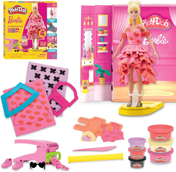 Toy Play-Doh Barbie Designer Fashion Show Set